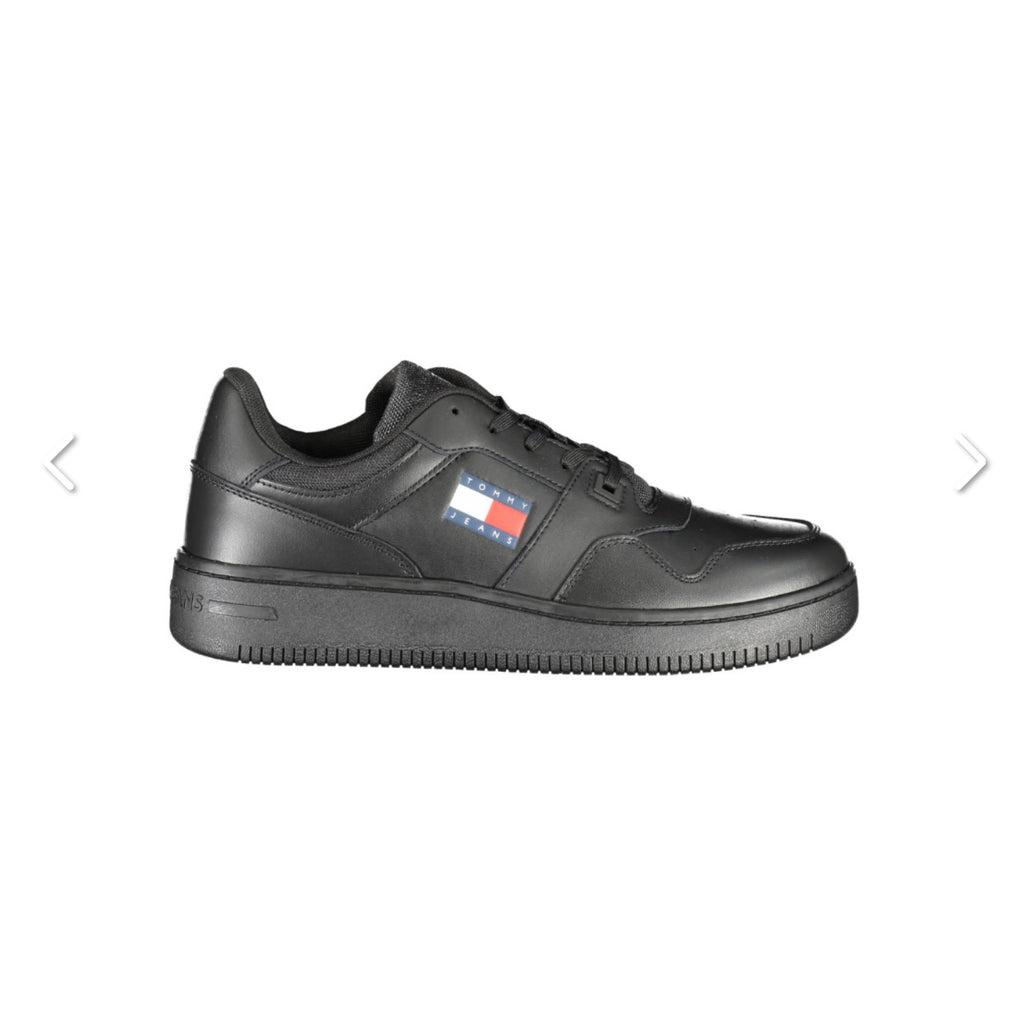 TOMMY JEANS – Retro Basket 
Sneakers Basse Uomo Bianco/Nero