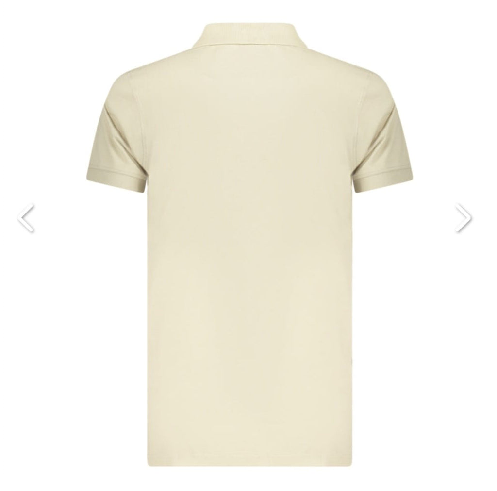 NORWAY 1963                                  Polo Uomo Manica Corta Cotone Regular Fit Blu/Beige