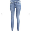 CALVIN KLEIN                                     Donna Skinny Blu Chiaro Denim Stretch