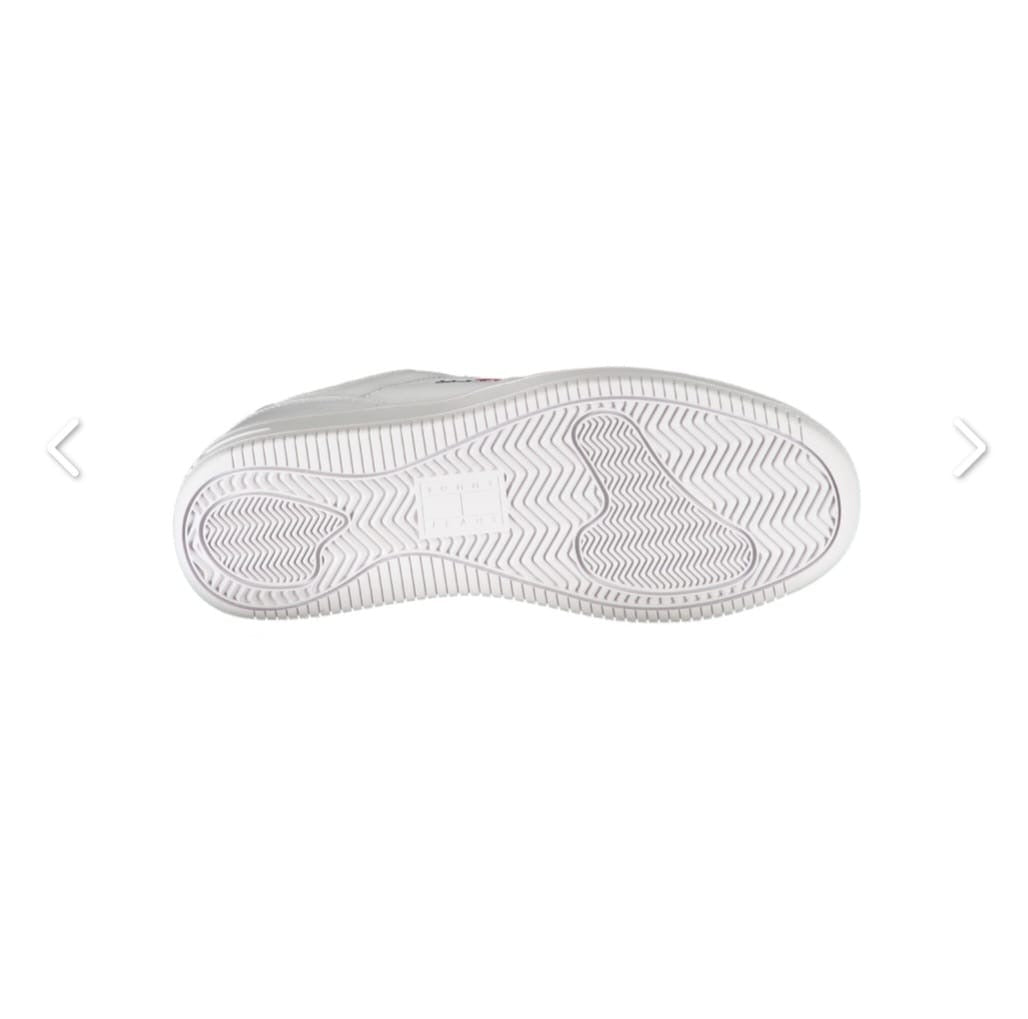 TOMMY JEANS – Retro Basket 
Sneakers Basse Uomo Bianco/Nero