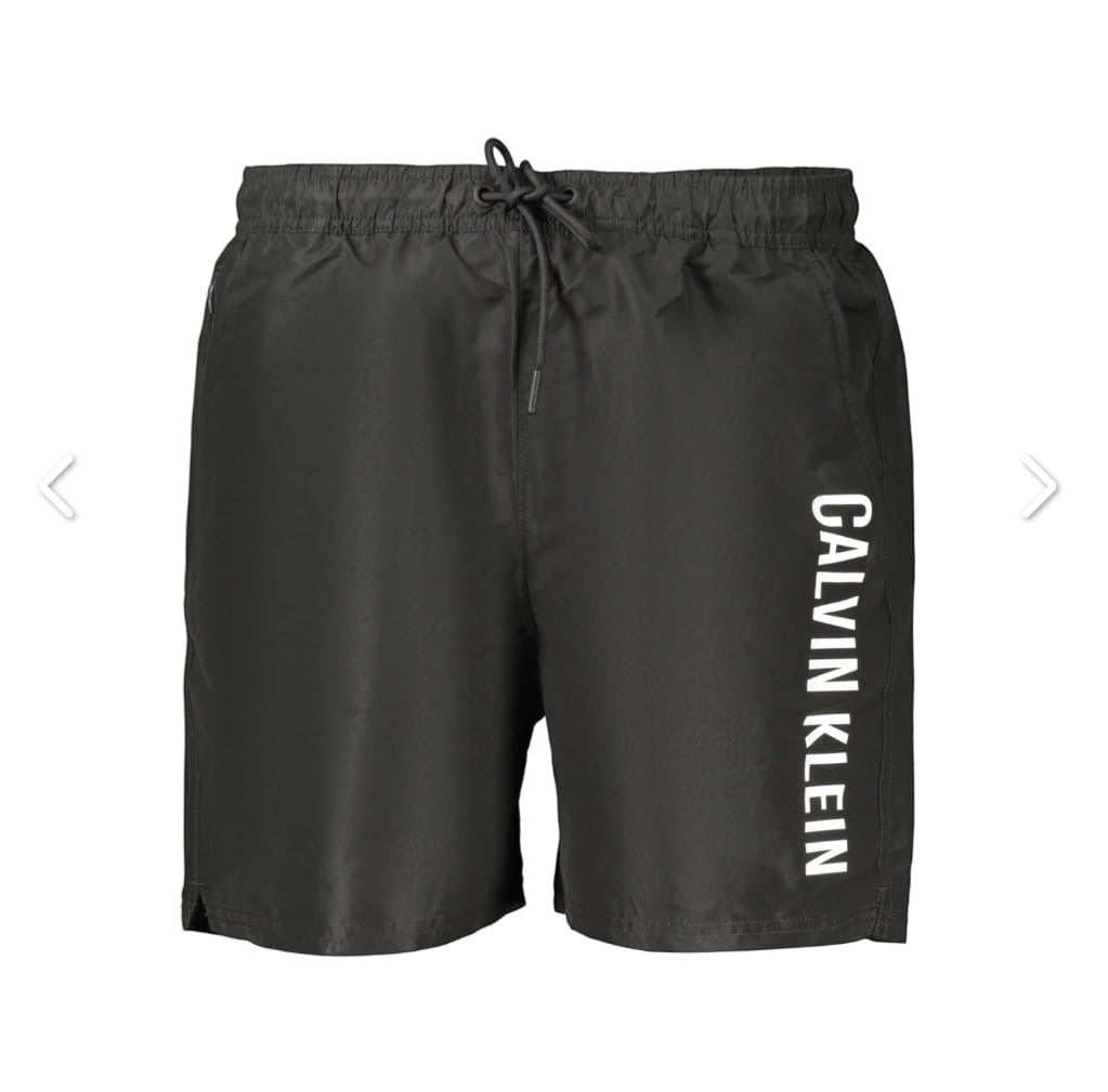CALVIN KLEIN                                   Costume Uomo Nero Pantaloncino Mare Swimwear CK
