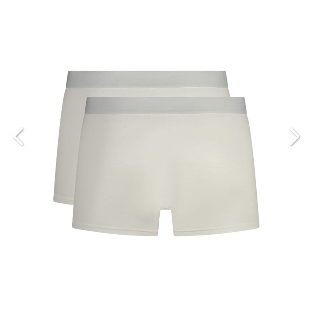 TRUSSARDI                                        Underwear Man Set 2 Boxer Slip Uomo Cotone Nero/Bianco