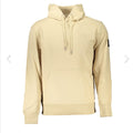 CALVIN KLEIN                                    Felpa con cappuccio uomo beige - Sweatshirt
