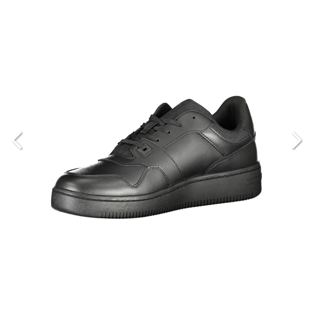 TOMMY JEANS – Retro Basket 
Sneakers Basse Uomo Bianco/Nero
