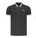 CAVALLI CLASS                                               Polo Regular Uomo Manica Corta Cotone Regular Fit Nera