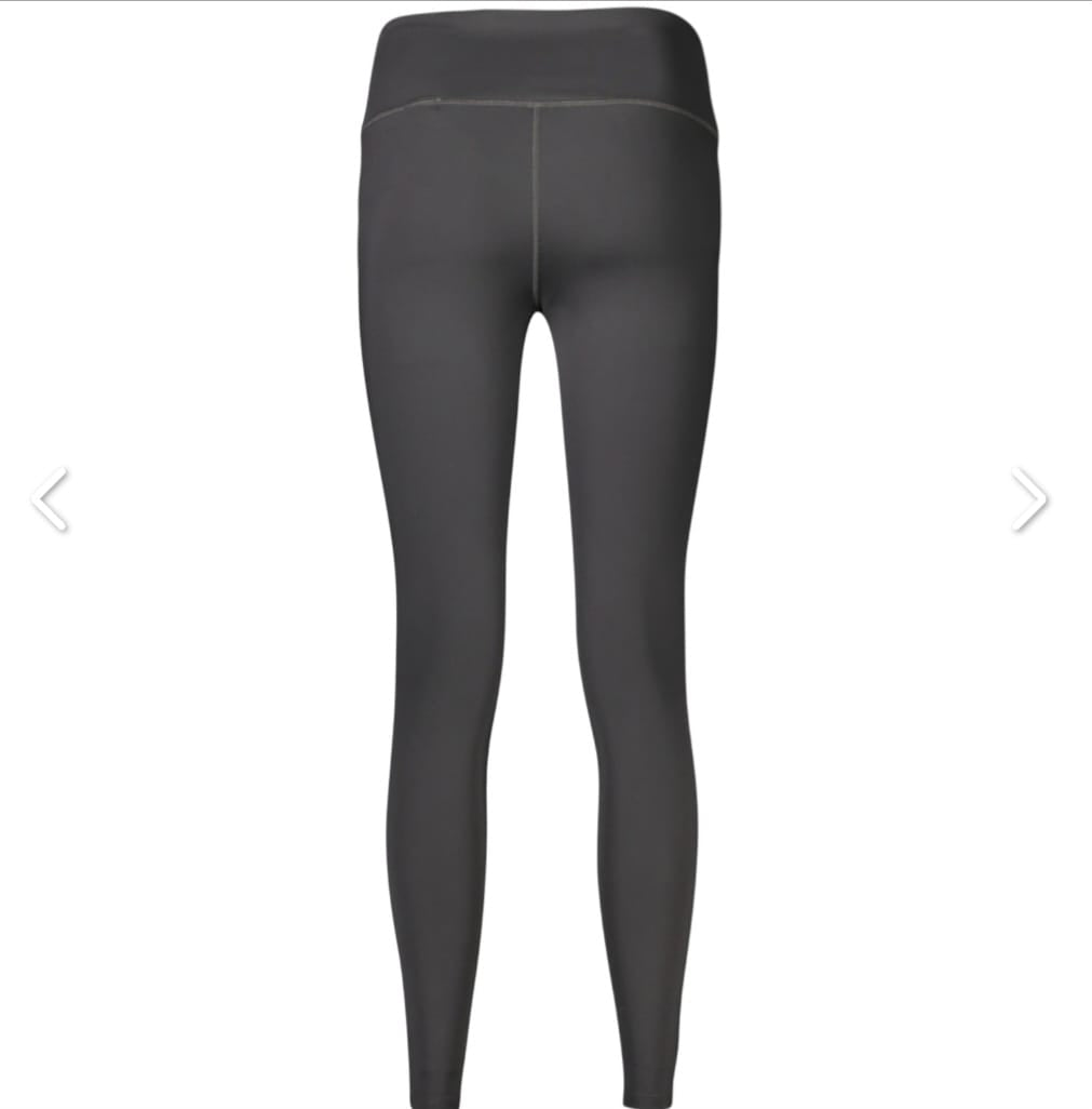 CALVIN KLEIN                                    Pantaloni - Leggins Donna Neri Sportivi Vita Alta Elasticizzati