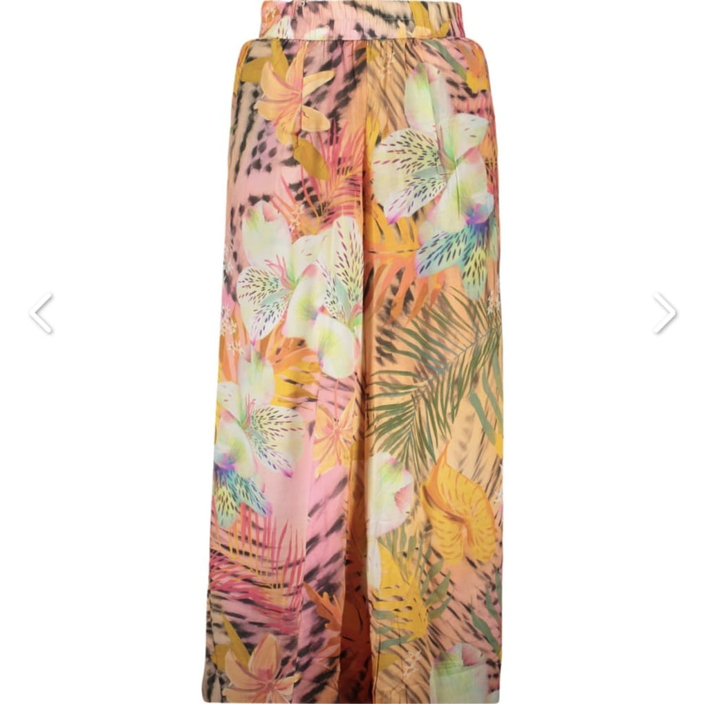 DESIGUAL                                          Pantaloni Donna Fantasia Tropicale Multicolore Estivi